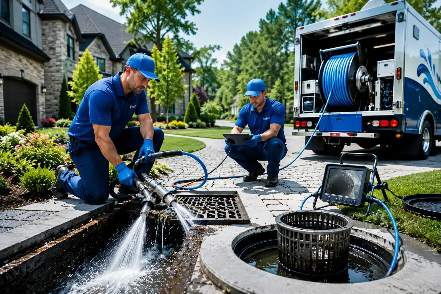 Local outdoor drain cleaning professionals in Blanchard, ND